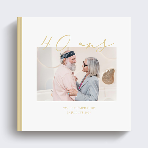 Album photo anniversaire Nos Belles Noces