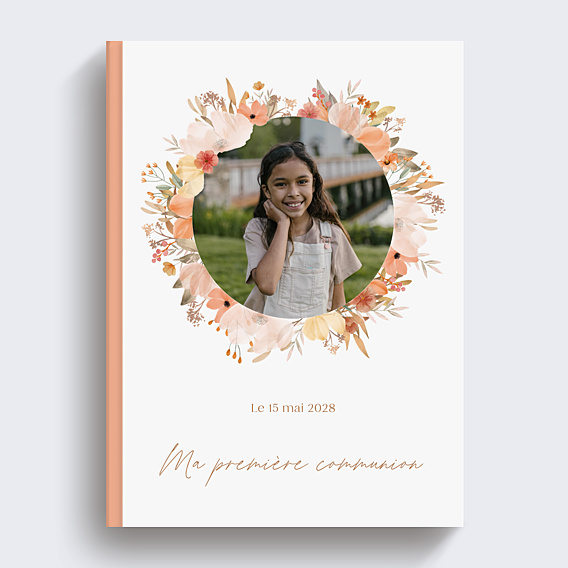 Album photo baptême Fleurs Champêtres