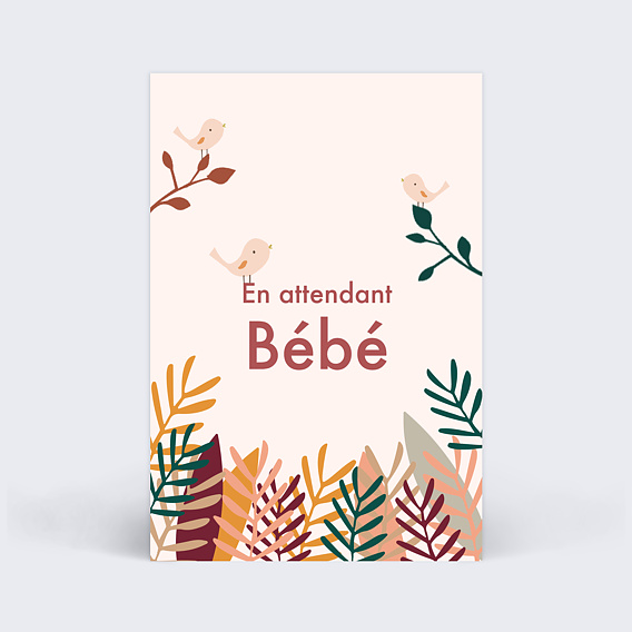 Carte étape bébé Maternité