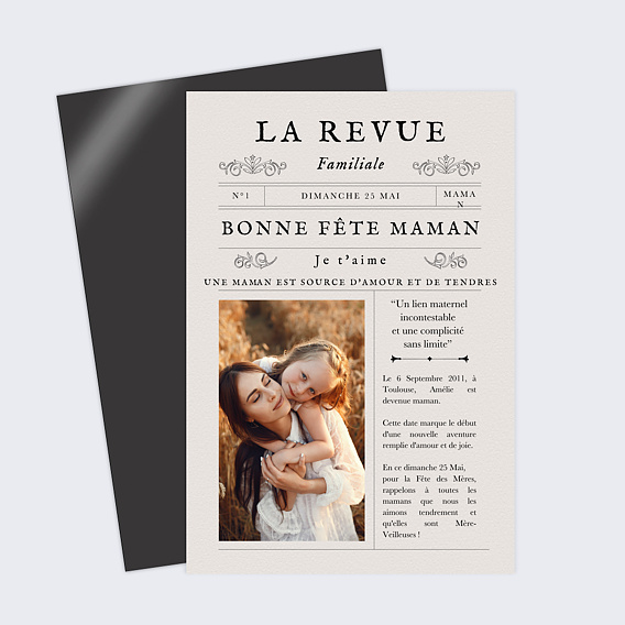 Fête des Mères La Revue Familiale