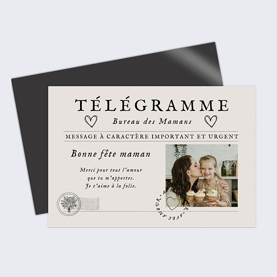 Fête des Mères Télégramme