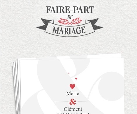 carte invitation mariage et autre evenement