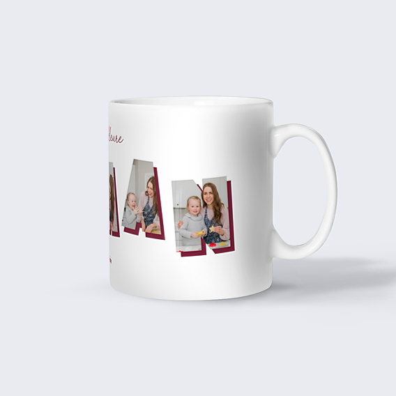 Mug famille Lettres maman