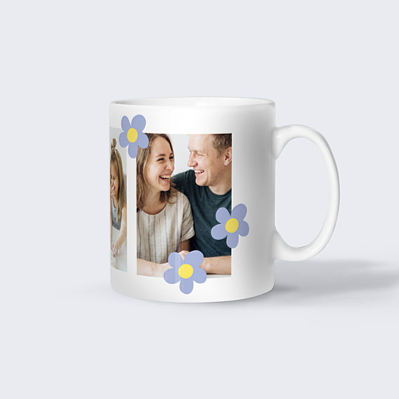 Mug famille Flowers party