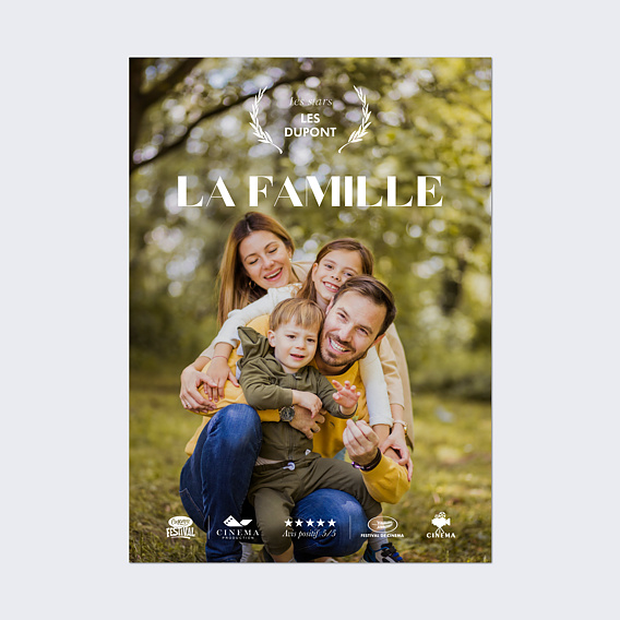 Affiche famille Affiche de film