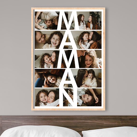 Poster famille Maman vertical
