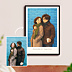Poster famille Portrait en manga