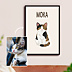 Poster famille Mon animal stylisé