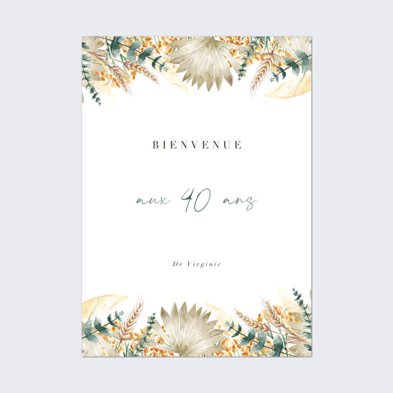 Affiche anniversaire Bohemia