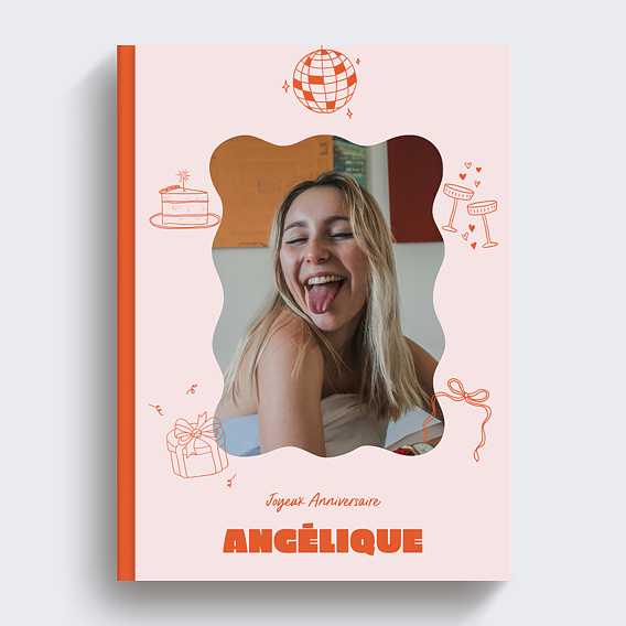 Album photo anniversaire Petits objets de fête