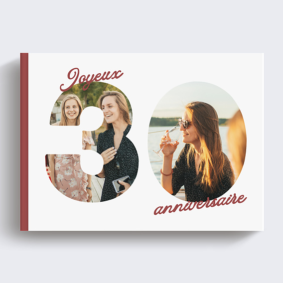 Album photo anniversaire 30 ans en photos