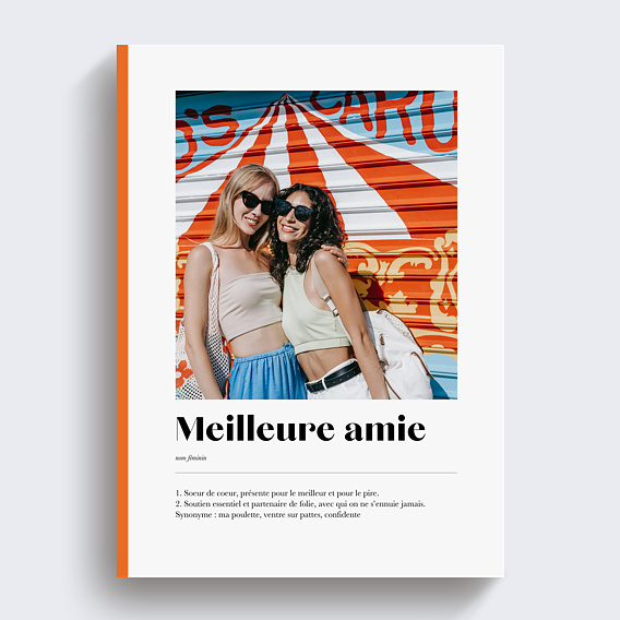 Album photo anniversaire Définition meilleure amie