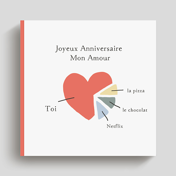 Album photo anniversaire Amour