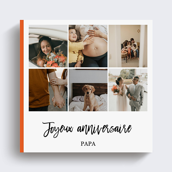 Album photo anniversaire Multiphoto Chic (50 photos)