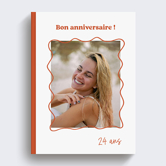 Album photo anniversaire Wavy imparfait