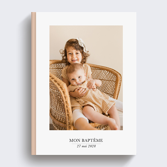 Album photo baptême Classique Photo