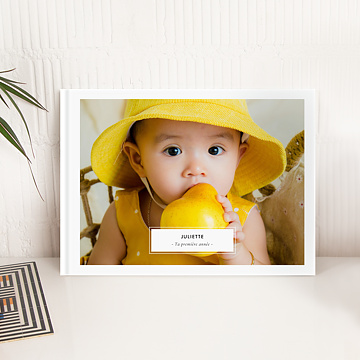 Créer un album photo bébé personnalisé