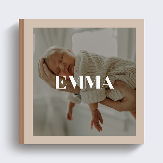 Album photo naissance Superposée