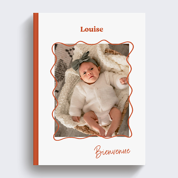 Album photo naissance Wavy imparfait