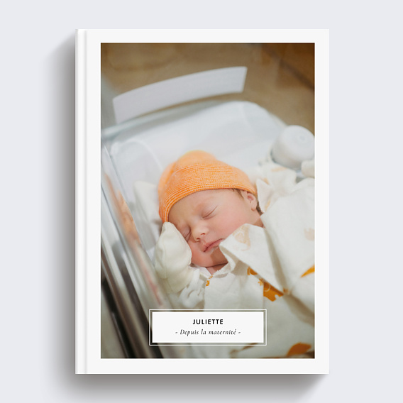 Album photo naissance Classique Étiquette