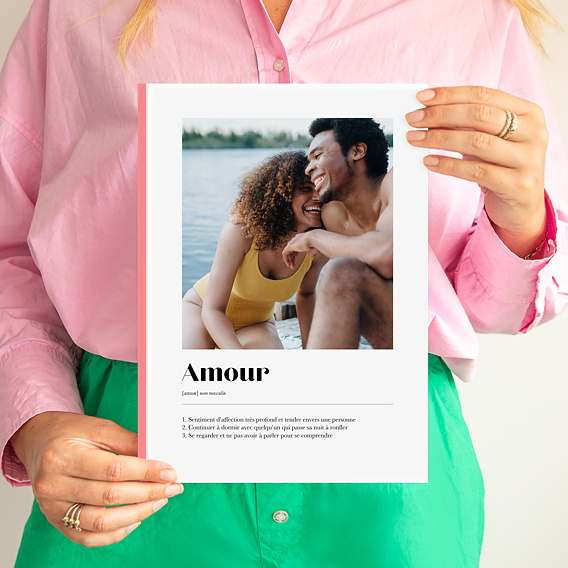 Livre Personnalisé Couple, Album Photo Amour