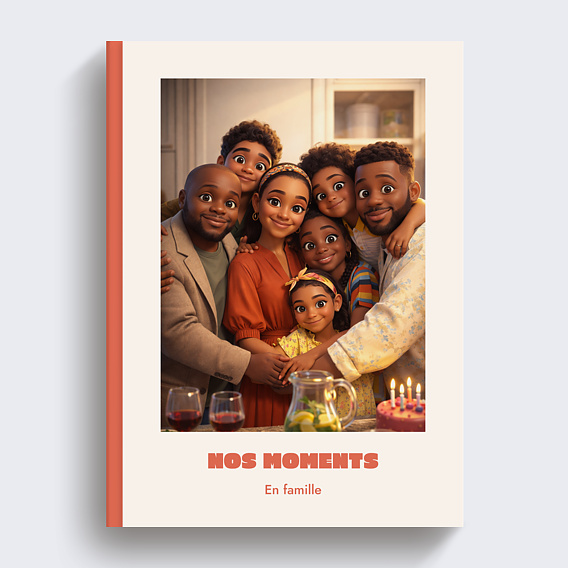 Album Photo Famille Portrait en film d'animation