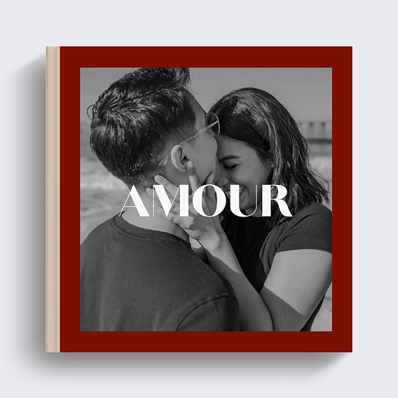 Album photo famille Superposée