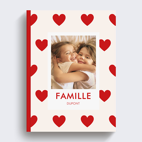 Album photo famille 1001 Cœurs