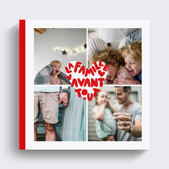 Album photo famille Famille avant tout