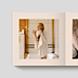 Album photo famille Etiquette Poudrée Fête Page 1