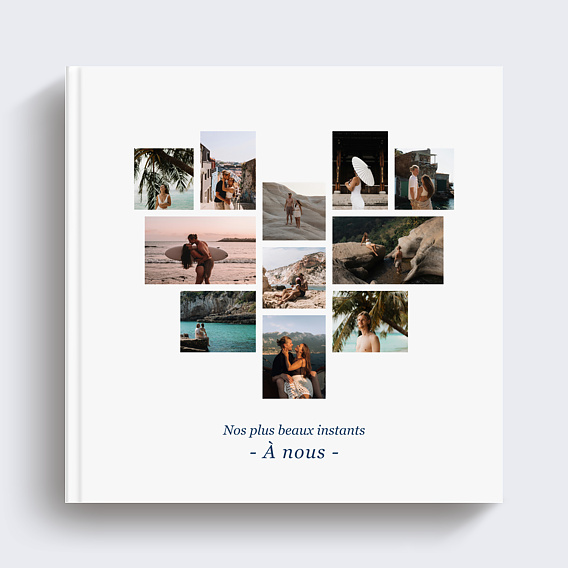 Album photo famille Photo coeur