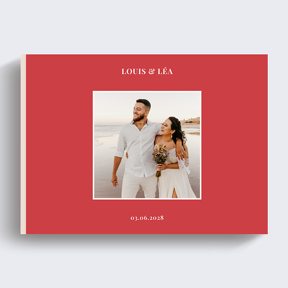 Album photo mariage Coloré amour