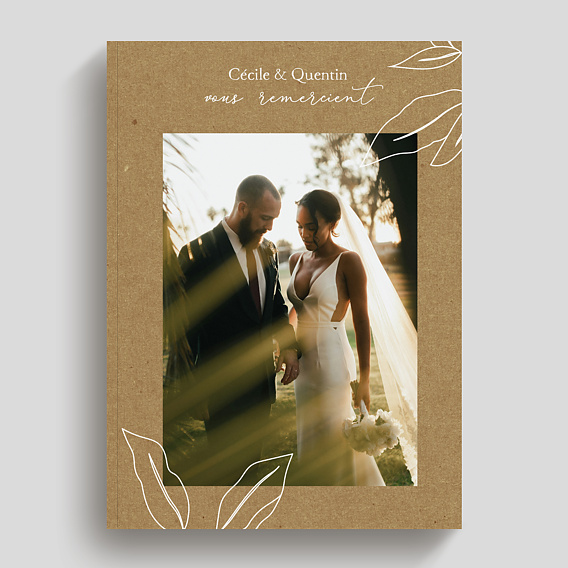 Album photo mariage Fleur Blanche