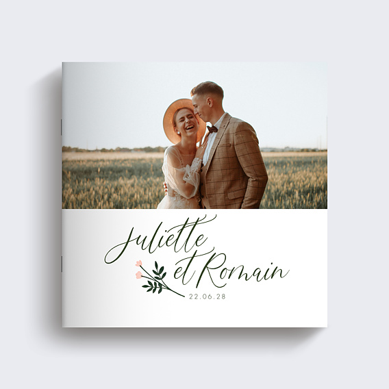 Album photo mariage Fleur de Verveine