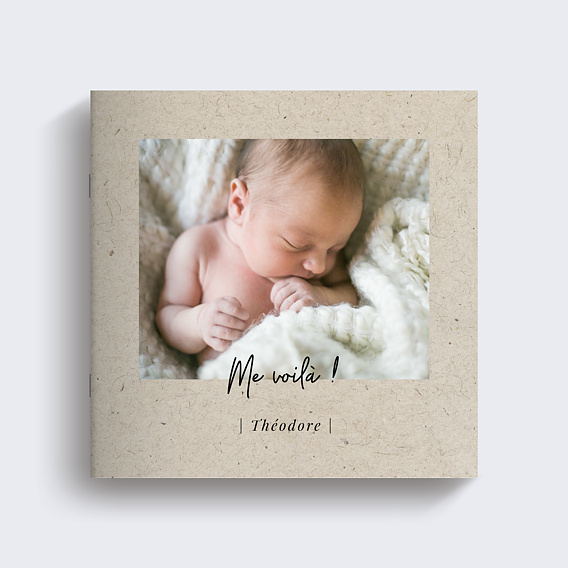 Album photo naissance Chiné