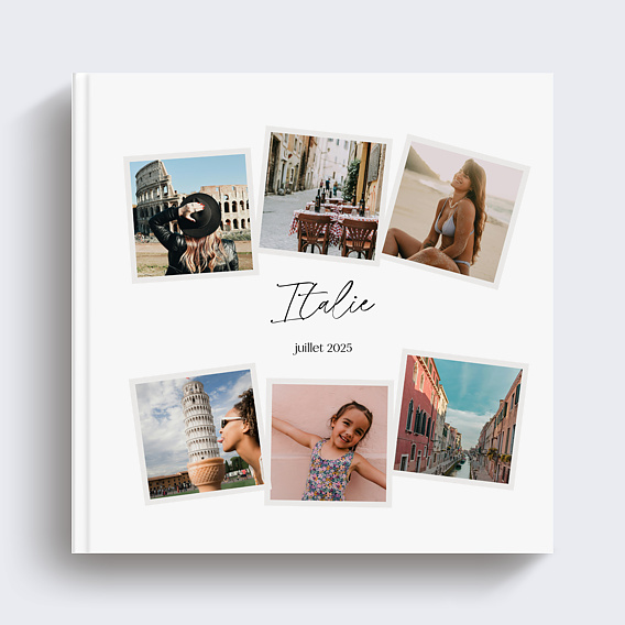 Album photo voyage Multi Polaroids