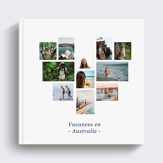 Album photo voyage Photo coeur
