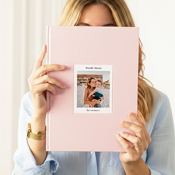 Albums Album photo tissu embossé