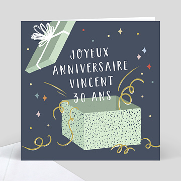 Carte Anniversaire Lovely Summer Popcarte