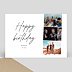 Carte anniversaire adulte Photobooth