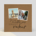 Carte anniversaire adulte Kraft Vintage