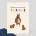 Carte anniversaire adulte Papa Ours