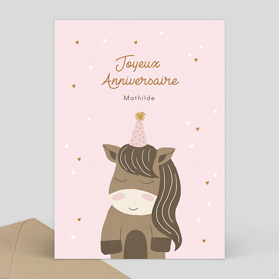 Carte Anniversaire Danseuse Popcarte