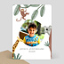 Carte Anniversaire enfant Amis de la jungle