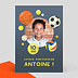 Carte Anniversaire enfant Anniversaire sportif