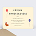 Carte anniversaire enfant Petite Ferme Verso