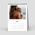 Calendrier photo Photo Simple Blanc (13 Photos) Mars