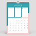 Calendrier photo Monthly planner Janvier