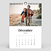 Calendrier photo Photo Mi-Page Blanc (13 Photos) Décembre