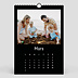 Calendrier photo Multiphotos Noir (26 Photos) Mars